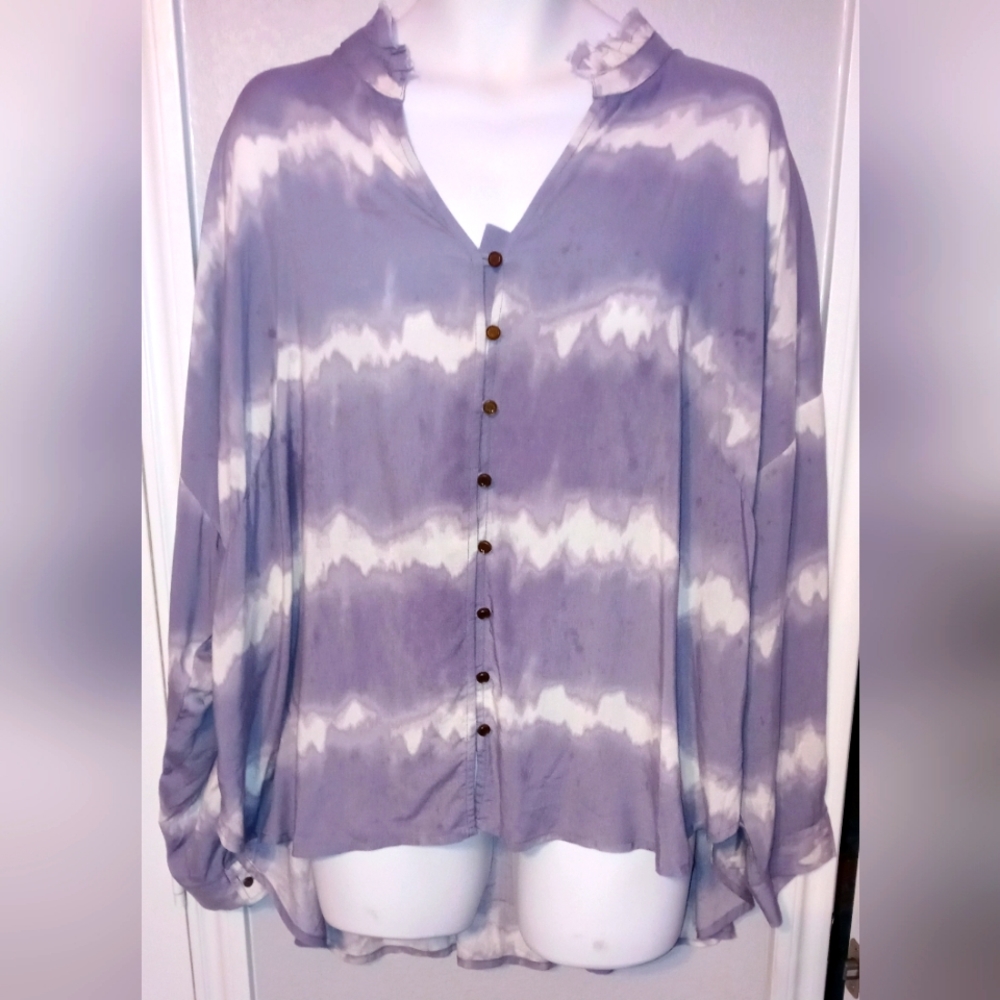 Cato NWT Purple Tie Dye
